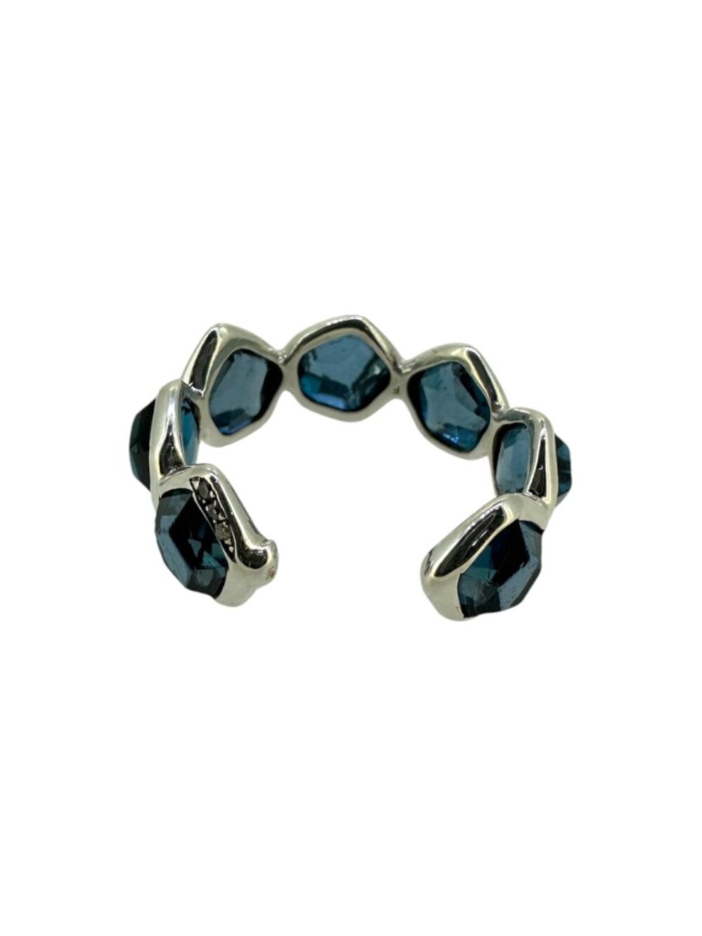 Ippolita Topaz & Diamond Cuff Ring